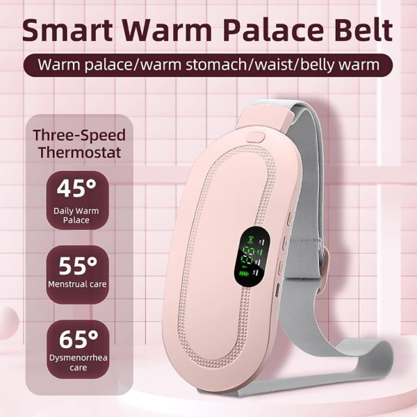 Achezo® ThermoEase Portable Menstrual Heating & Cramp Relief Massager Belt