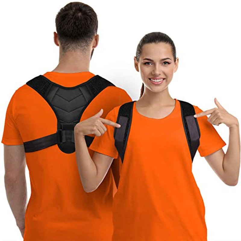 Achezo® PostureAlign Pro Adjustable Back & Shoulder Support Brace for Men and Women