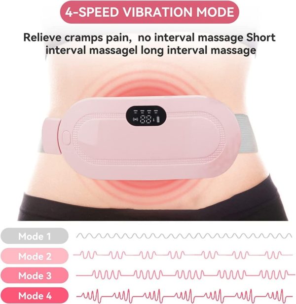Achezo® ThermoEase Portable Menstrual Heating & Cramp Relief Massager Belt