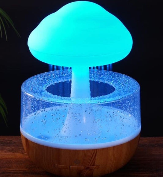 Achezo® CloudRain Rechargeable LED Humidifier & Aroma Diffuser