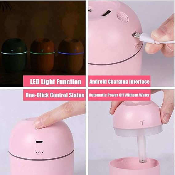 Achezo® MistSprout Mini RGB USB Air Humidifier (220ml)