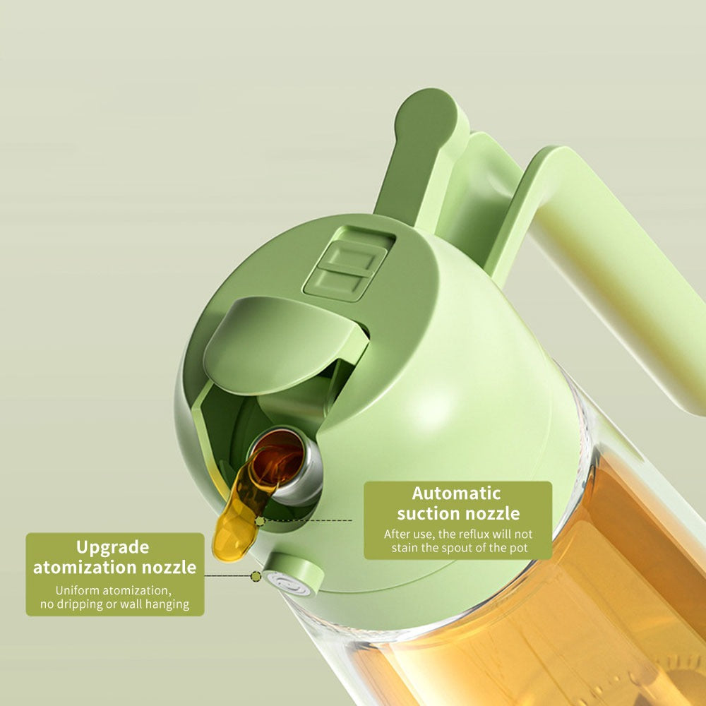 Achezo® ChefSpray 2-in-1 Glass Oil Sprayer & Pourer Bottle (470ml)