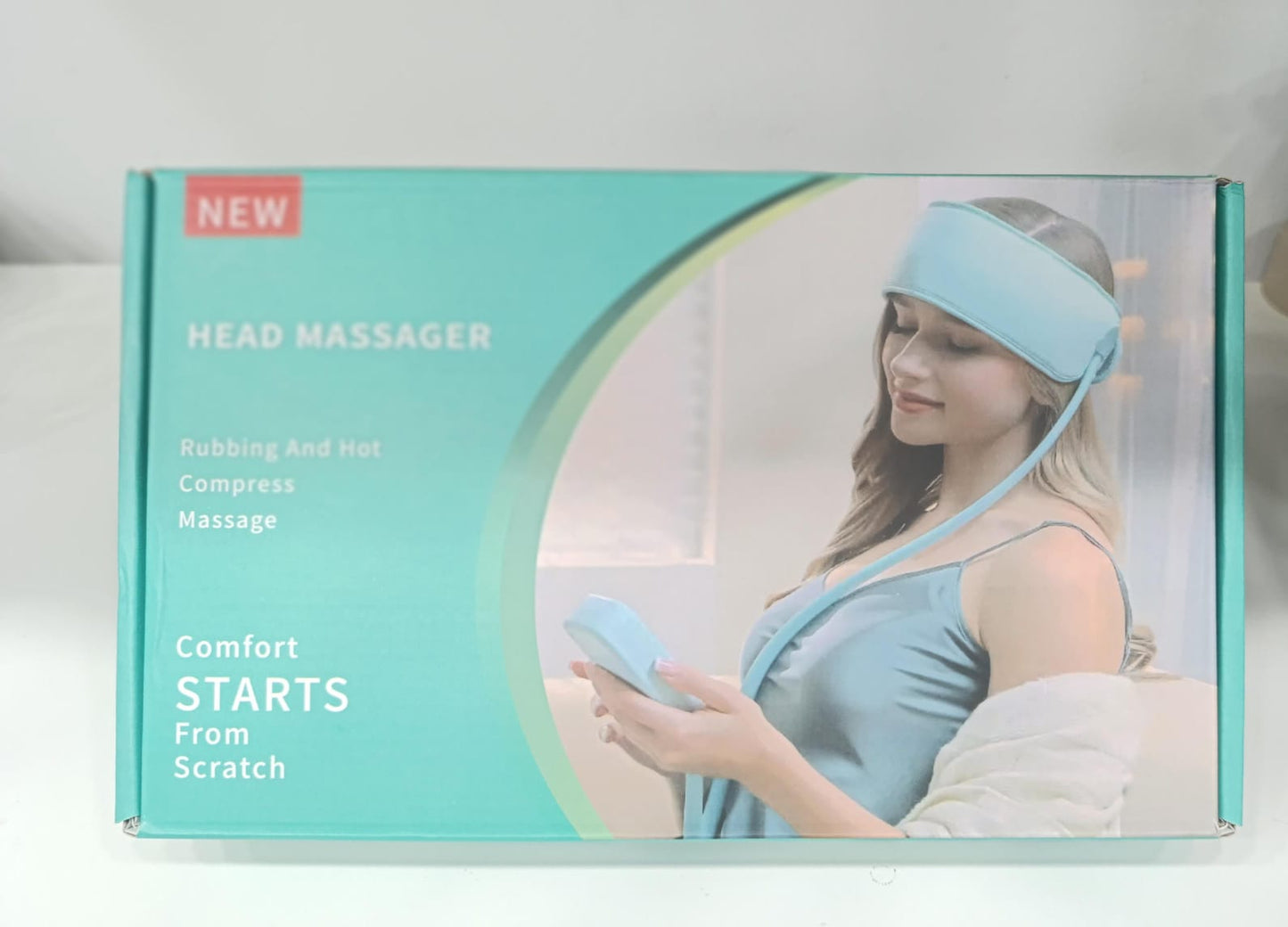 Achezo® Aura360 Smart Air Compression & Heated Head Massager