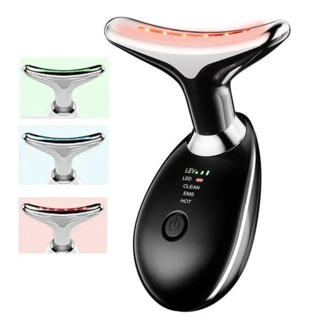 Achezo® GlowLift Rechargeable EMS Microcurrent Neck & Face Anti-Aging Massager (Type-C)