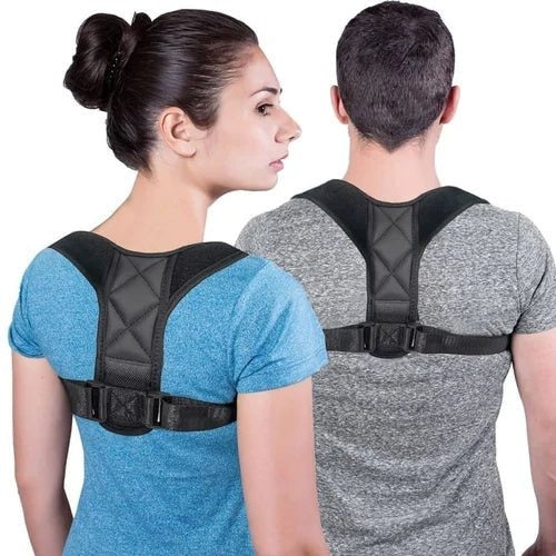 Achezo® PostureAlign Pro Adjustable Back & Shoulder Support Brace for Men and Women