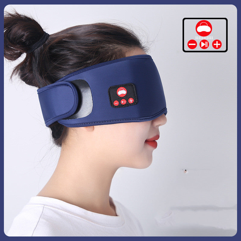 Bluetooth 5.0 Meditation Eye Mask: Total Light Block & Fatigue Relief  قناع العين المضيء الذكي للبلوتوث 5.0 لمساعدة النوم وتخفيف التعب