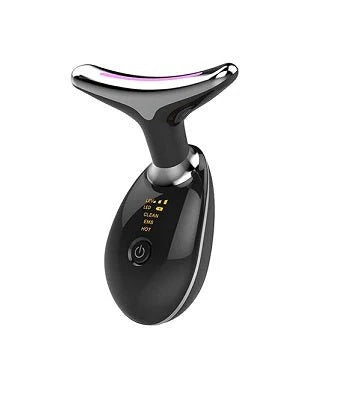 Anti-Wrinkle Beauty Apparatus: EMS & Thermal LED Face Massager  جهاز التجميل لمحاربة التجاعيد وتدليك الوجه والرقبة بتقنية EMS والضوء