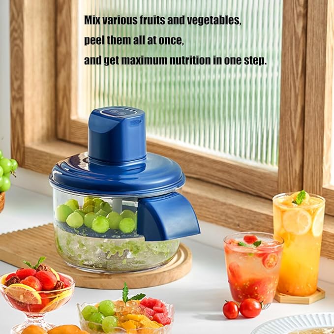 Fruit and Vegetable Peeler: Multi-Function Manual Peeler with Container  قشارة الفواكه والخضروات المتعددة الوظائف مع وعاء تجميع شفاف