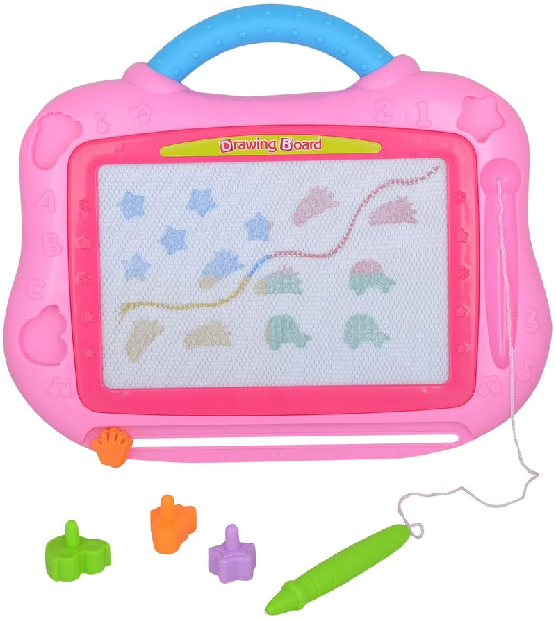 Kids Drawing Magic Board: Erasable Magnetic Sketch Pad  لوحة الرسم المغناطيسية السحرية للأطفال للتلوين والإبداع بدون فوضى