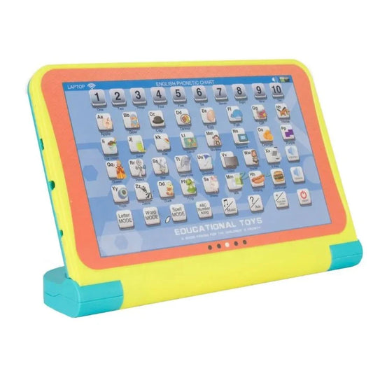 Kids Learning Pad Book: Interactive Musical & Educational Toy  جهاز وكتاب التعلم التفاعلي للأطفال لتنمية المهارات واللغة