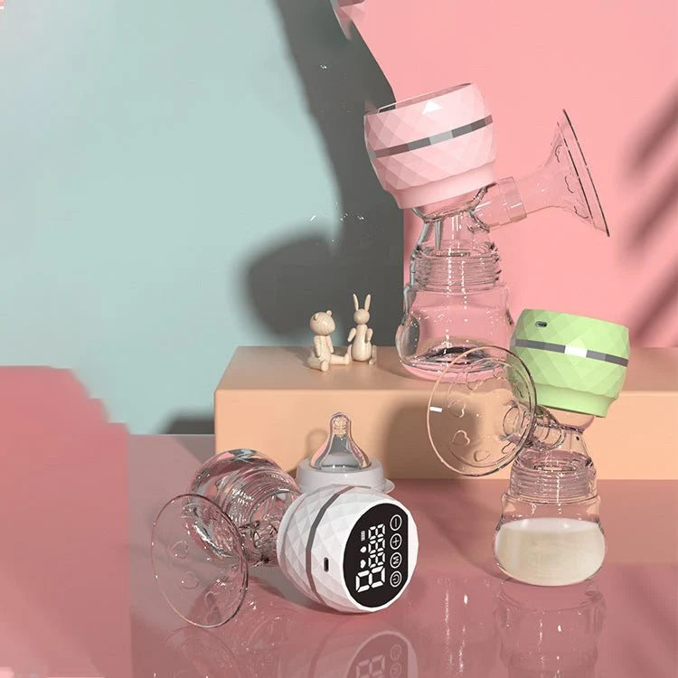 Lectric Nursing Pump: Quiet USB Rechargeable Electric Breast Pump  مضخة الثدي الكهربائية الذكية فائقة الهدوء والقابلة للشحن عبر