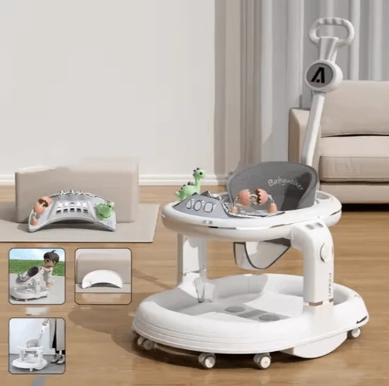 Multifunctional Baby Walker (BSB-6889): Safe & Foldable Learning Walker  مشاية الأطفال المتعددة الوظائف لتعلّم المشي بكل أمان وسهولة