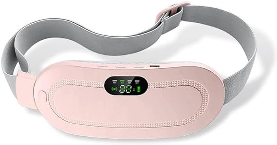 Menstrual Heating Belt: Fast Relief Pad with Heat & Vibration Massage  حزام التدفئة والتدليك لتخفيف آلام الدوره الشهرية والانزعاج