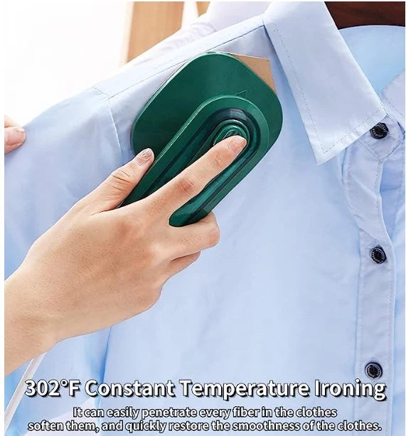 Portable Mini Ironing Machine | Dual Wet & Dry Travel Garment Steamer - آلة كي محمولة وصغيرة | جهاز بخار للملابس ثنائي الاستخدام للجاف والرطب للسفر