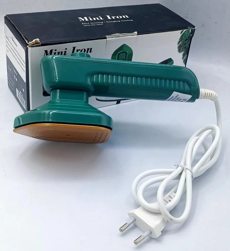 Portable Mini Ironing Machine | Dual Wet & Dry Travel Garment Steamer - آلة كي محمولة وصغيرة | جهاز بخار للملابس ثنائي الاستخدام للجاف والرطب للسفر