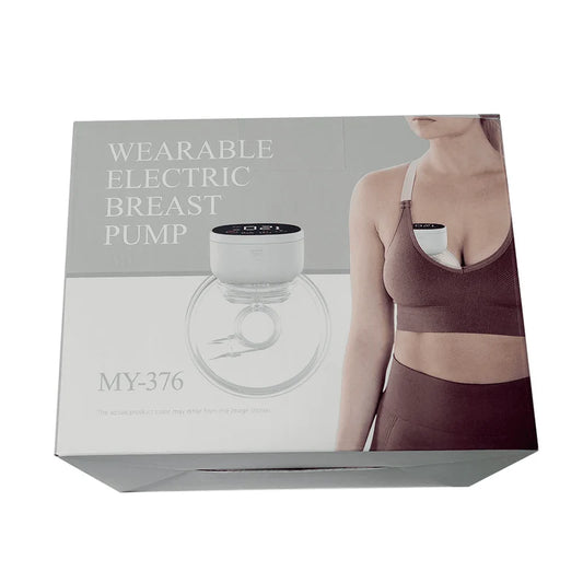 Wearable Electric Breast Pump (MY-376): Hands-Free Compact Pump  مضخة الثدي الكهربائية القابلة للارتداء بدون استخدام اليدين